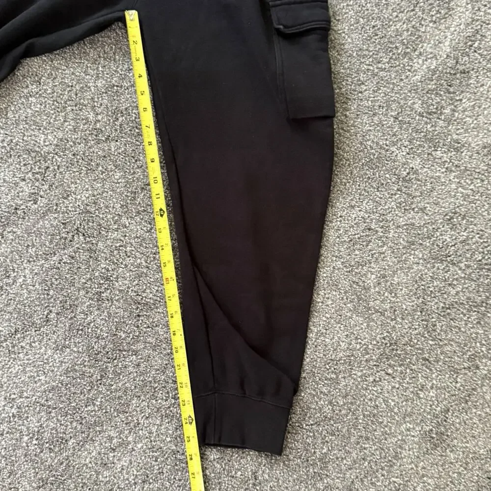 Nike Mens Sportswear Club Fleece Cargo Sweatpants Black XL Joggers CD3129-010